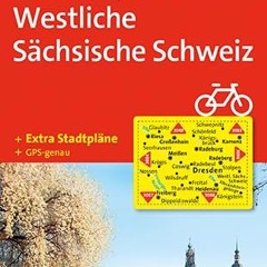 KOMPASS Fahrradkarte Dresden. Meißen. Westliche Sächsische Schweiz: Fahrradkarte. GPS-genau. 1:700