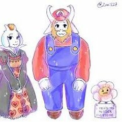 Asgore but it's the Super Mario Bros Super Show