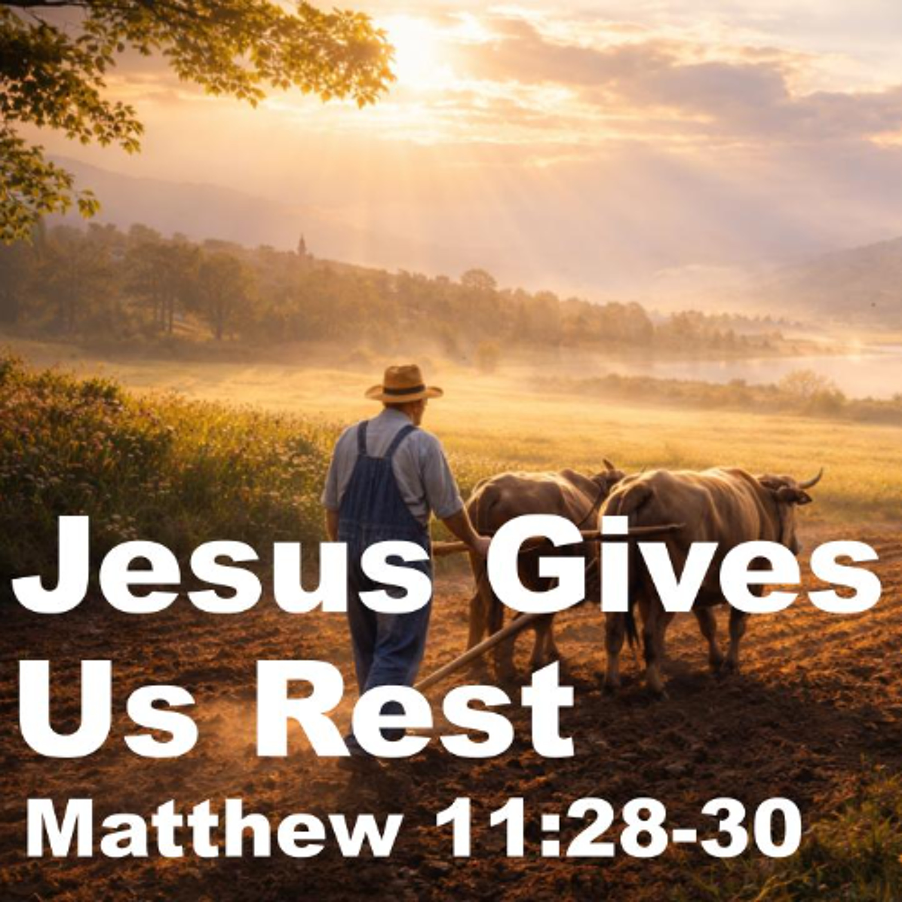 Jesus Gives Us Rest | A Sermon on Matthew 11:28-30
