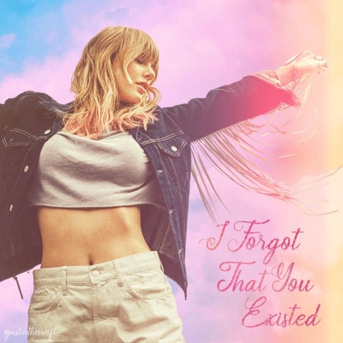 Taylor Swift - I Forgot That You Existed (Kid Gloves Remix)