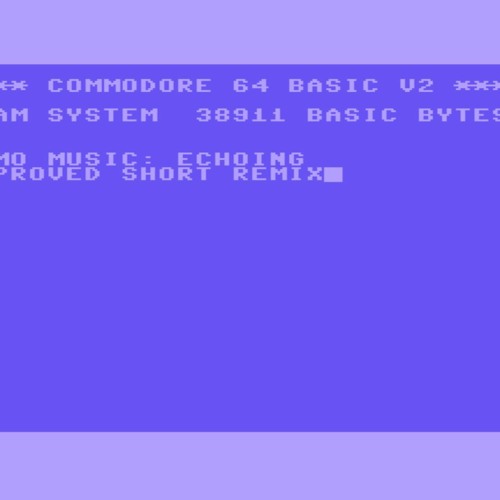 C64 demo music - Echoing - Improved short remix