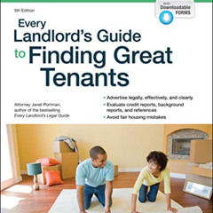 GET PDF 💜 Every Landlord's Guide to Finding Great Tenants by  Janet Portman Attorney