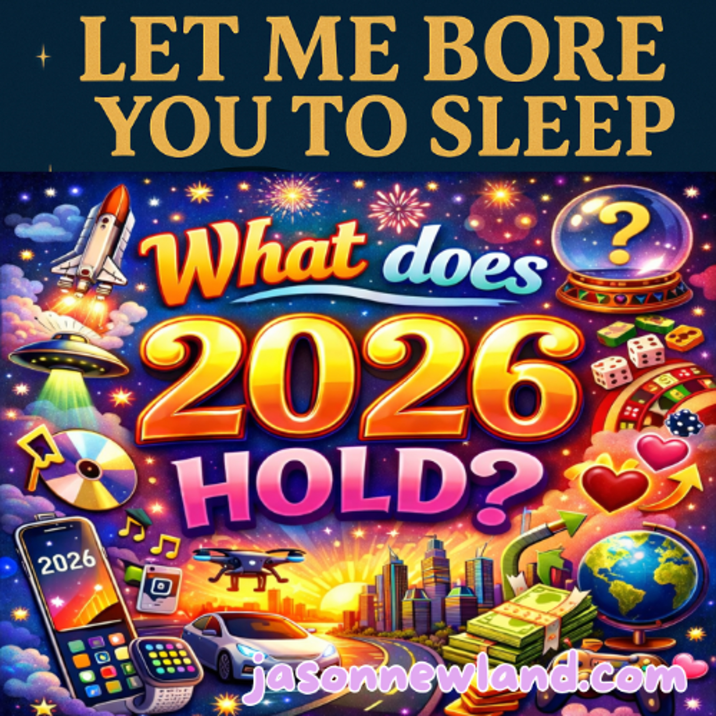 (no music) (5 hours) Let me Bore you to Sleep #1527 | Jason Newland | 3rd January 2026
