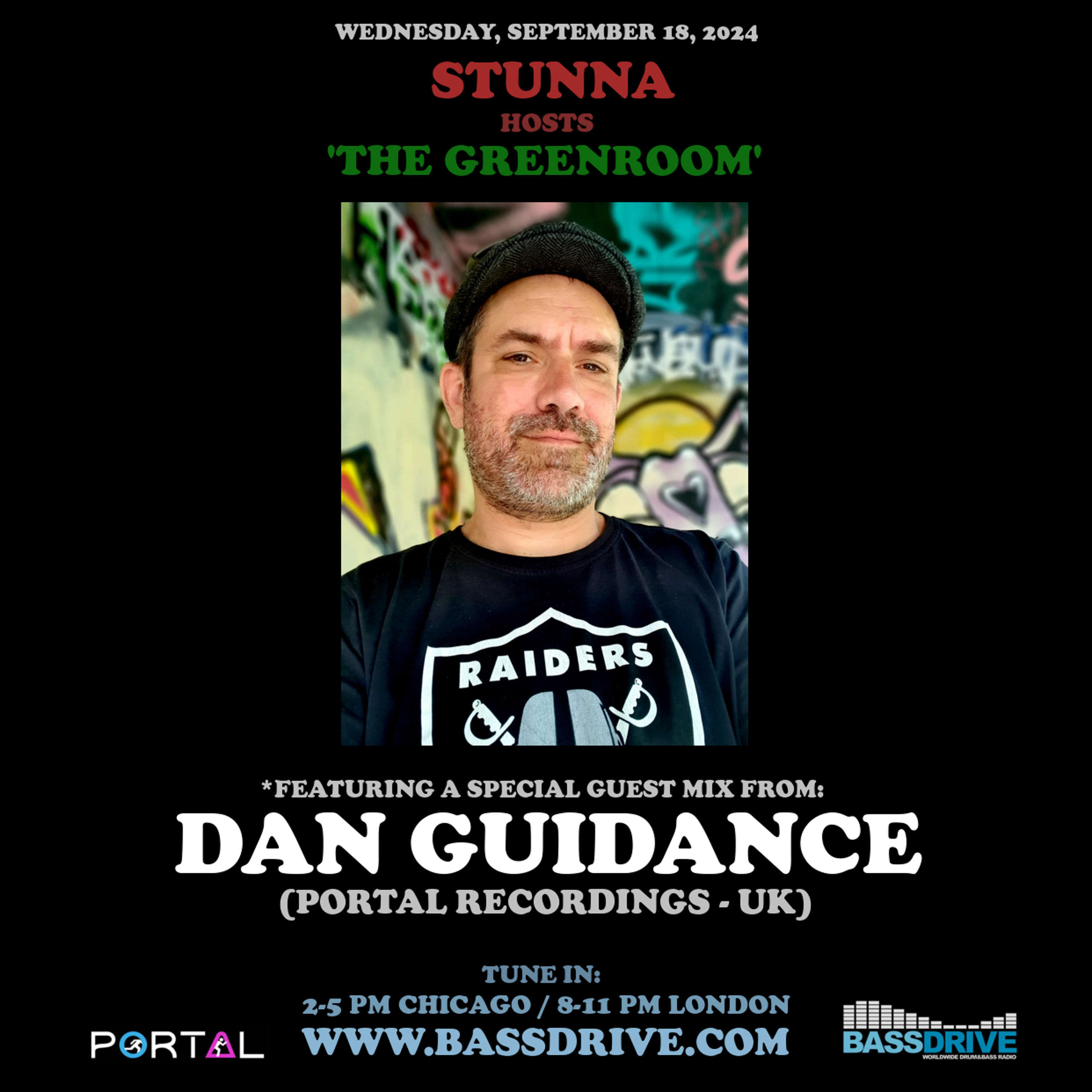 STUNNA Hosts THE GREENROOM with DAN GUIDANCE Guest Mix September 18 2024 episode artwork