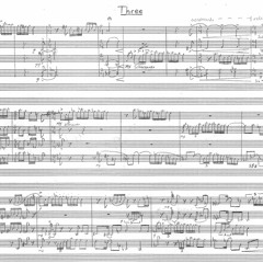 Quartet in Three Movements - 2. Isorhythm