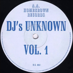 DJ's Unknown -DJ's Unknown Vol. 1  (1993)