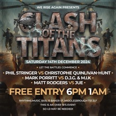 D.J.G. & M.I.K! Live at Rhythms Bar Middlesbrough 14.12.2024