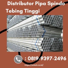 TERSERTIFIKASI, WA 0851-7236-1020 Distributor Pipa Spindo Tebing Tinggi