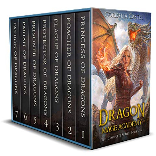 GET KINDLE 🗸 Dragon Mage Academy The Complete Series: Books 1-7 Box Set by  Cordelia