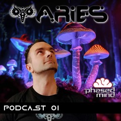 Phased Mind PSYTRANCE Podcast featuring ARIES