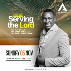 Joy Museba- Serving The Lord