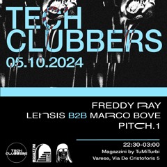 Lensis & Marco Bove | Tech Clubbers Event | 05.10.2024