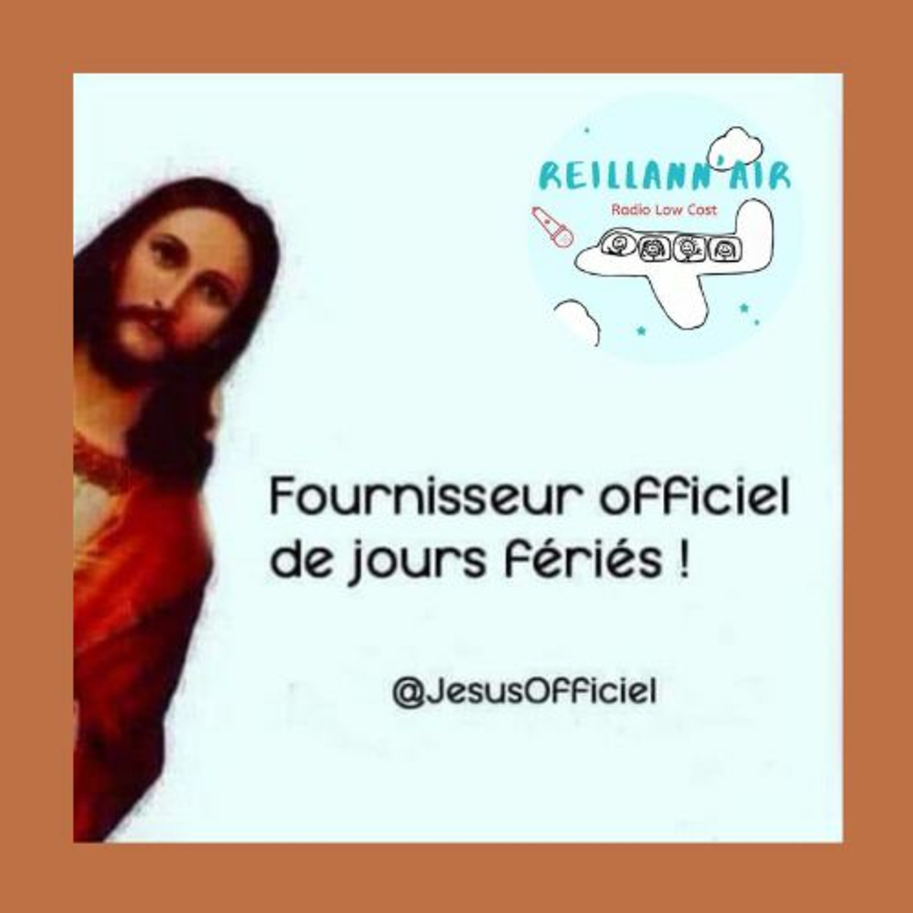 JESUS, FOURNISSEUR OFFICIEL DE JOURS FéRIéS - Jingle Radio - (Voix feminine canadienne)