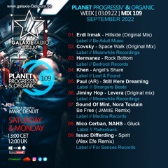 Marc Denuit // Planet Progressiv' & Organic Marc Denuit Mix 109 On Galaxie Radio Belgium