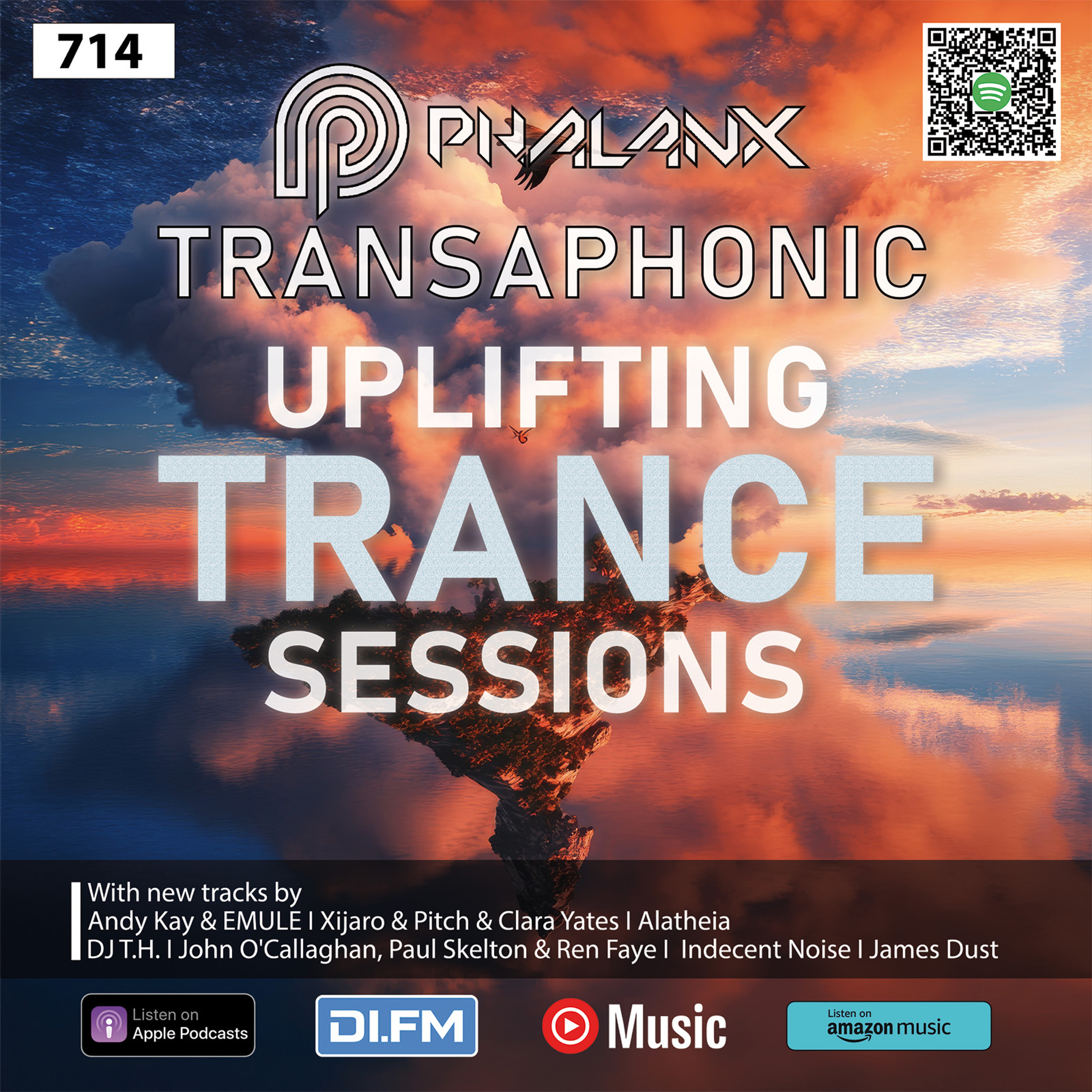 Uplifting Trance Sessions EP. 714 with DJ Phalanx & Transaphonic ✨  (Trance Podcast)