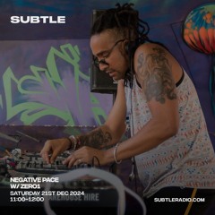 Subtle Radio Episode 3  - Zero1 and BTKA