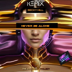 Never be Alone with Becky Hill-Remix THE PANTHEON PROJECT/Delangio