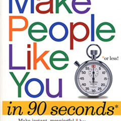 Access EBOOK 💞 How to Make People Like You in 90 Seconds or Less by  Nicholas Boothm