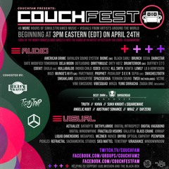Drumterror // CouchFest 2.0: a live streamed bass music fundraiser
