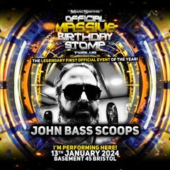 JOHN BASS SCOOPS / MARC SMITH'S OFFICIAL MASSIVE BIRTHDAY STOMP 12 PROMO MIX ON TOXIC SICKNESS