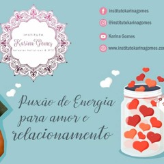 Puxão de energia para amor e relacionamentos