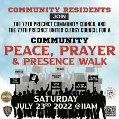 PEACE, PRAYER & PRESENCE WALK