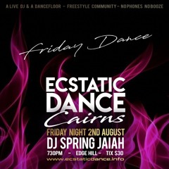 Ecstatic Dance Cairns August 2024