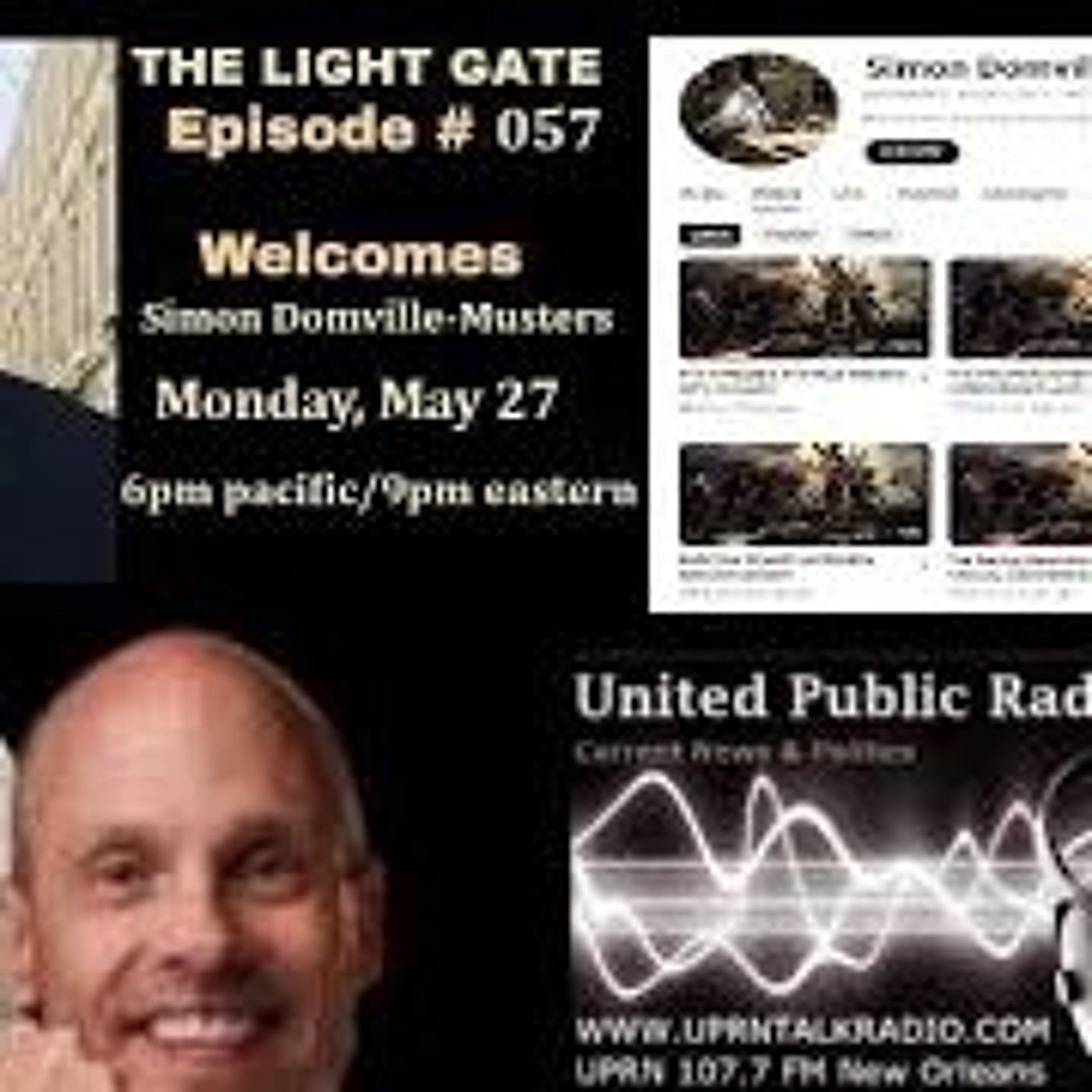 THE LIGHT GATE   Simon Domville - Musters   UFOs And The Extraterrestrial Presence