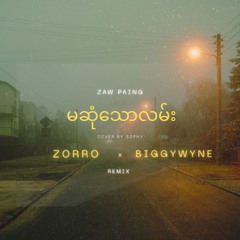 Zaw Paing - Ma sone thaw lan (covered by Sophy) (ZORRO & BiggyWyne Remix)
