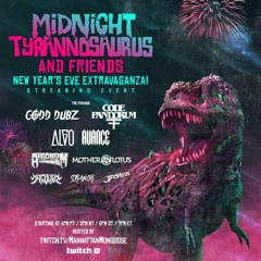 Midnight Tyrannosaurus & Friends NYE Bash: J Power