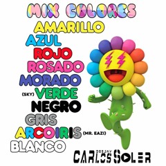 Mix Colores - J Balvin ( Rosa, Rojo, Amarillo, Gris, Arcoiris, Azul, Verde, Morado, Negro, Blanco. )