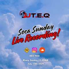 Soca Sundays Live On Tiktok 7-17-24
