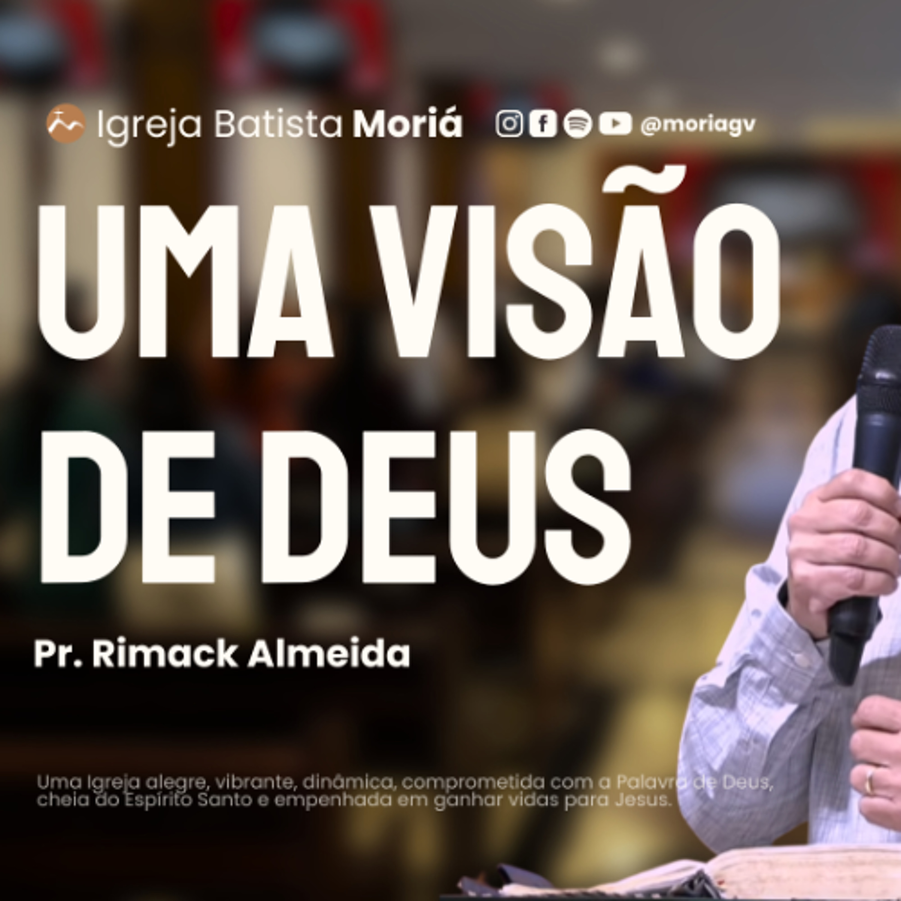 Uma visão de Deus - Pr. Rimack Almeida - Culto de Adoração [15.03.2026]