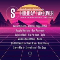 Saturo Sounds Origin Holiday Takeover_Steve Marx