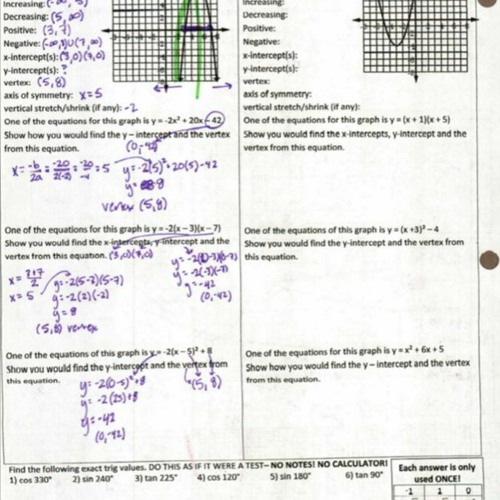 Stream 42 Parabolas Evaluate Homework And Practice from Anthony Semans