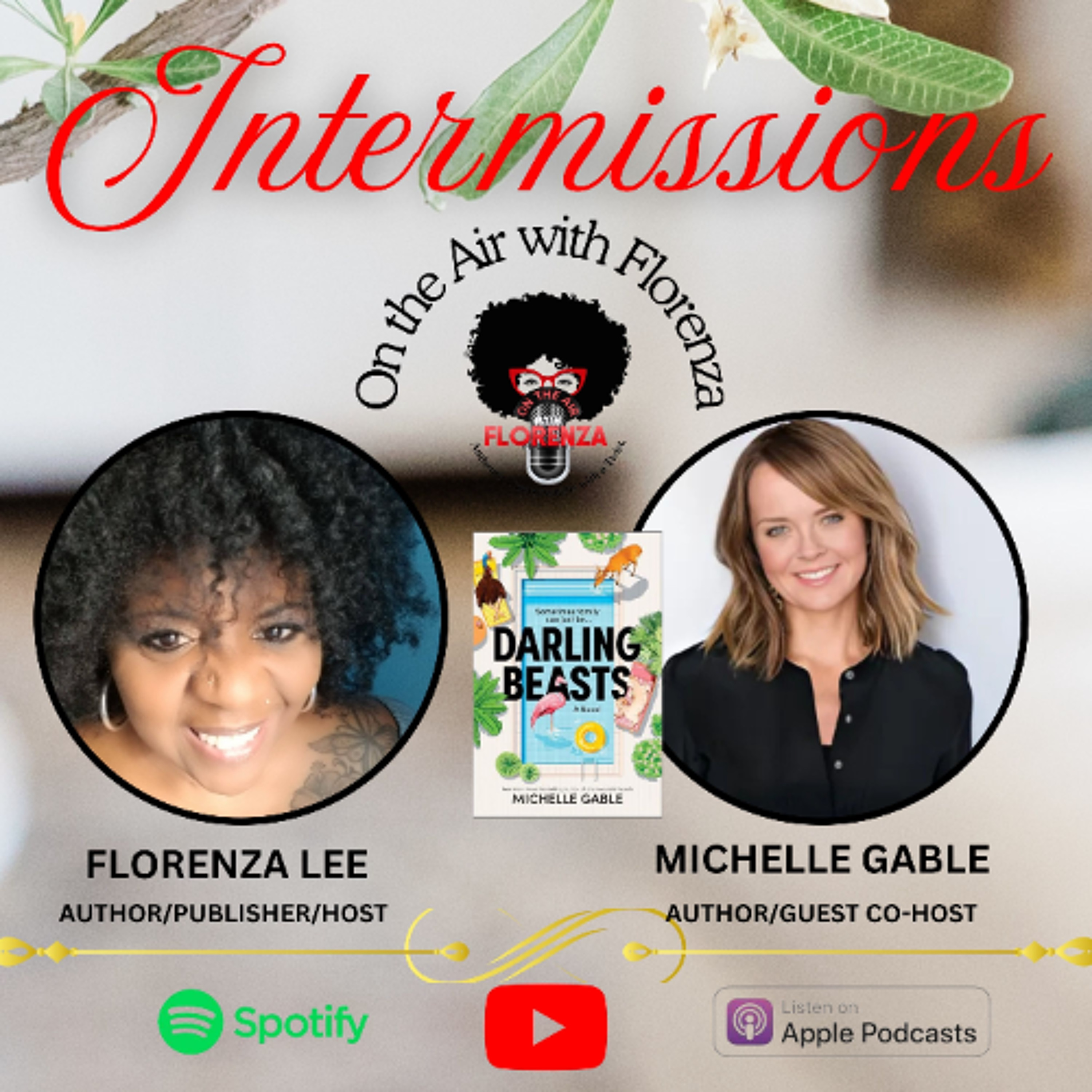 On the Air with Florenza Intermissions featuring Michelle Gable episode artwork