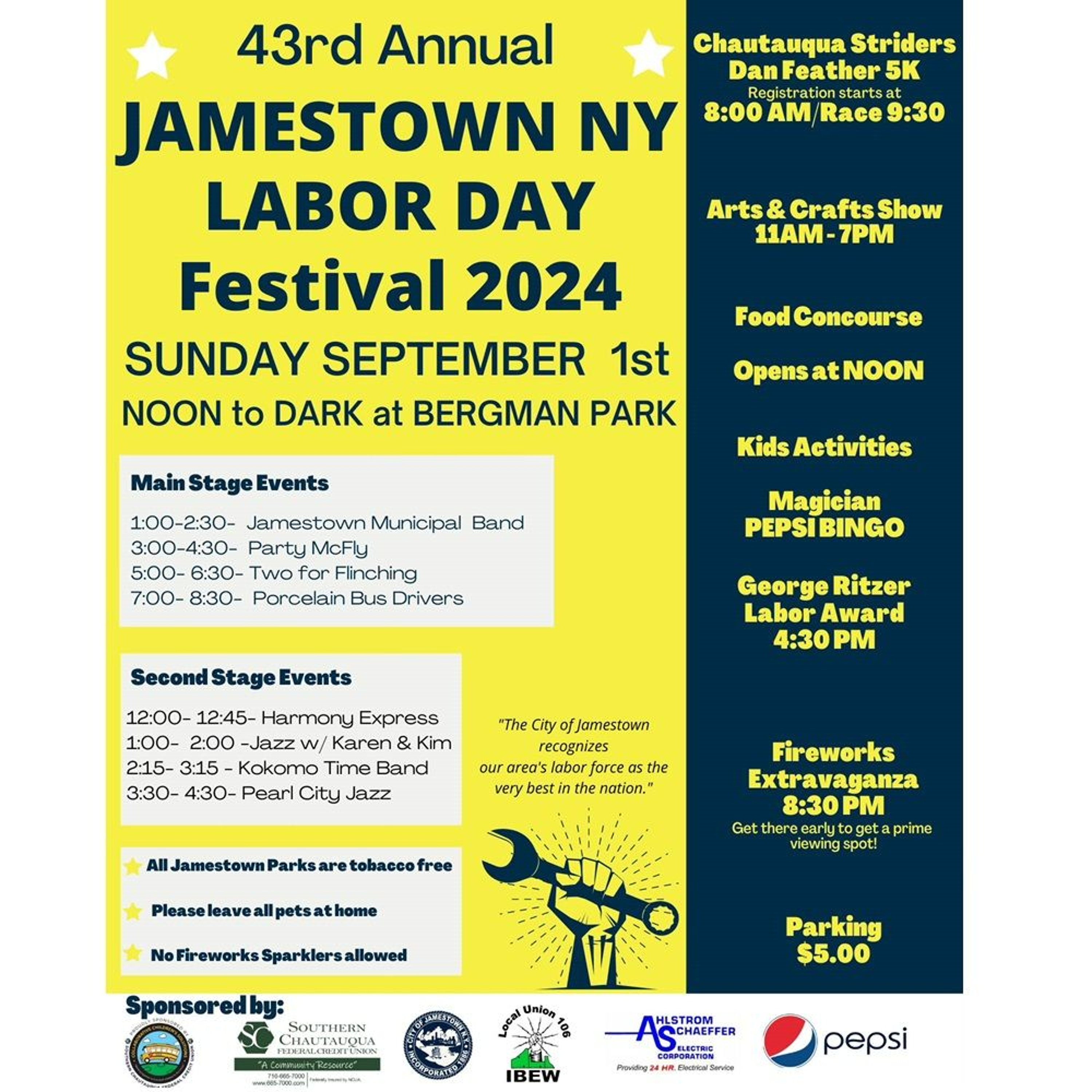 Community Matters - Jamestown Labor Day Festival - August 29, 2024 episode artwork