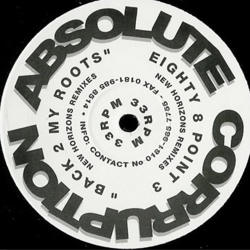 Eighty 8 Point -Back 2 My Roots  (New Horizons Remix 1)