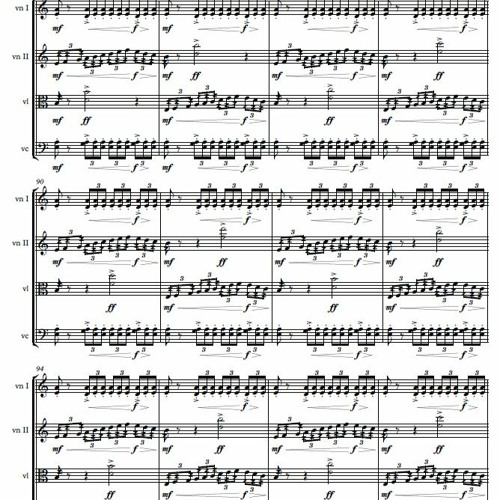 Pawel Strzelecki: 2. Scherzo [String Quartet No. 4 (2020)].
