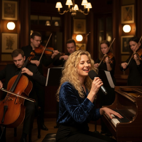 À une heure du matin  (Feat. Esther Léger)  (by the poet Charles Baudelaire)