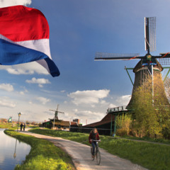 van Duitsland naar Nederland per fiets