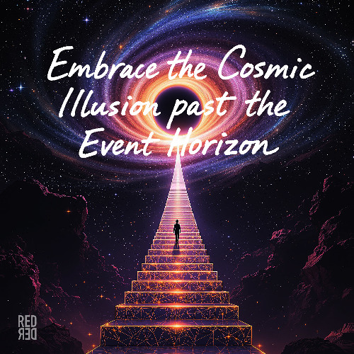 Embrace the Cosmic Illusion past the Event Horizon
