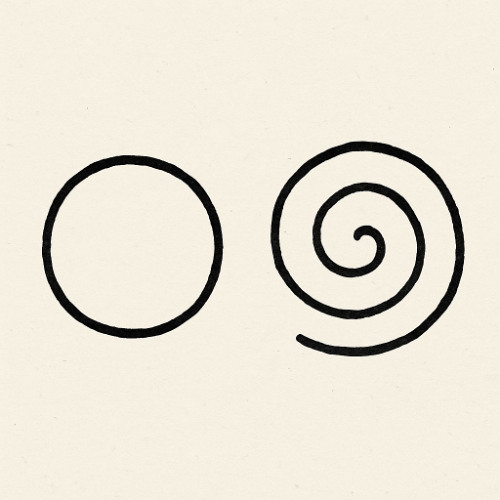 circle spiral circle spiral at pie in the sky