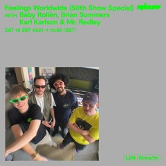 Feelings Worldwide (50th Show Special): Baby Rollén, Brian Summers, Karl Karlson - 18 September 2021