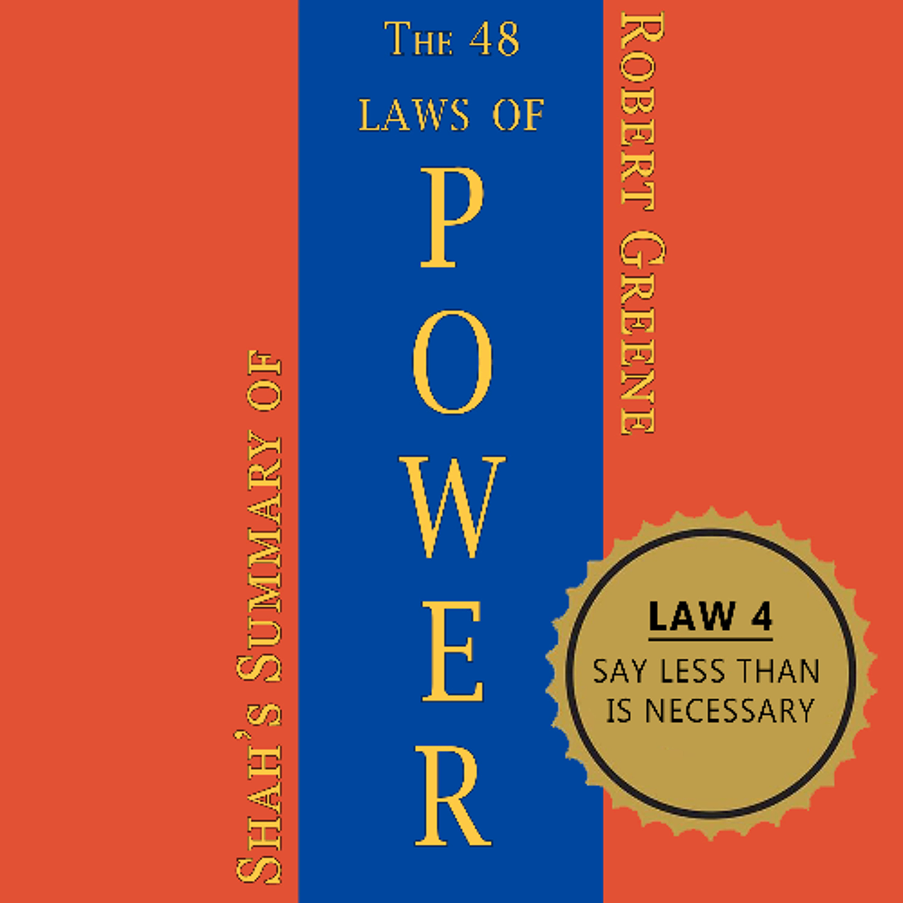 Law 4: Say Less Than is Necessary - Shah's Summary of the 48 Laws of Power episode artwork