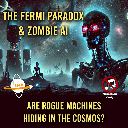 The Fermi Paradox  & Zombie AI: Are Rogue Machines Hiding in the Cosmos? (Narration Only)