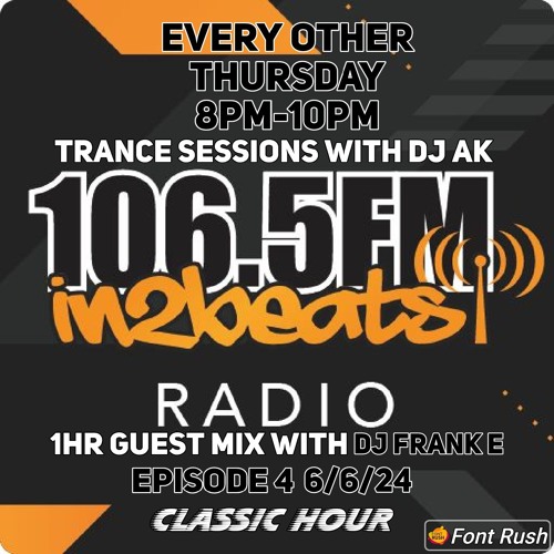 in2beats FM 106.5 - 1hr Guest Mix With Dj Frank E Episode 4