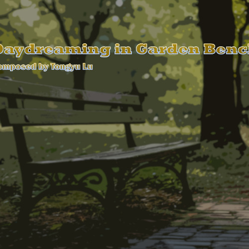 Daydreaming in Garden Bench