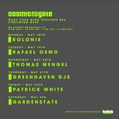 Cosmic Gate - Wake Your Mind Sessions 004 (Rafael Osmo Guest Mix)