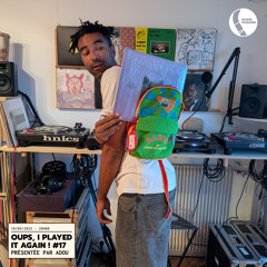 Oups ! I played It Again #17 - présentée par Adou